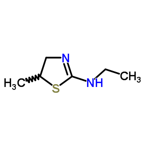 2-Thiazolamine,n-ethyl-4,5-dihydro-5-methyl-Structure,13578-64-8Structure 2-Thiazolamine,n-ethyl-4,5-dihydro-5-methyl- Structure,13578-64-8Structure