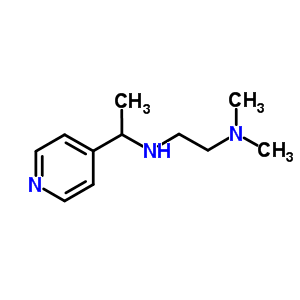 N1,n1-dimethyl-n2-(1-(pyridin-4-yl)ethyl)ethane-1,2-diamineStructure,136469-85-7Structure N1,n1-dimethyl-n2-(1-(pyridin-4-yl)ethyl)ethane-1,2-diamine Structure,136469-85-7Structure