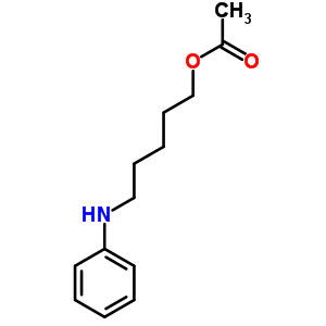 5-Anilinopentyl acetateStructure,13659-02-4Structure 5-Anilinopentyl acetate Structure,13659-02-4Structure