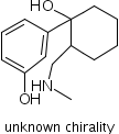 3-{1-Hydroxy-2-[(methylamino)methyl]cyclohexyl}phenol Structure,138853-73-3Structure