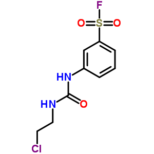 3-(2-Chloroethylcarbamoylamino)benzenesulfonyl fluorideStructure,13908-51-5Structure 3-(2-Chloroethylcarbamoylamino)benzenesulfonyl fluoride Structure,13908-51-5Structure