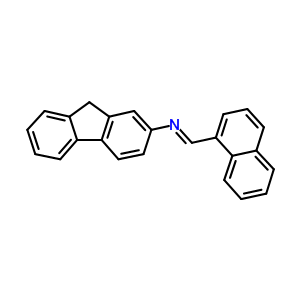 9H-fluoren-2-amine,n-(1-naphthalenylmethylene)-Structure,13974-79-3Structure 9H-fluoren-2-amine,n-(1-naphthalenylmethylene)- Structure,13974-79-3Structure
