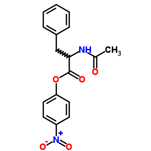 L-phenylalanine,n-acetyl-, 4-nitrophenyl esterStructure,14009-94-0Structure L-phenylalanine,n-acetyl-, 4-nitrophenyl ester Structure,14009-94-0Structure