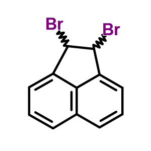 Acenaphthylene,1,2-dibromo-1,2-dihydro-Structure,14209-08-6Structure Acenaphthylene,1,2-dibromo-1,2-dihydro- Structure,14209-08-6Structure