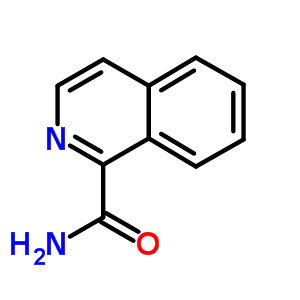 1-異喹啉羧酰胺結構式_1436-44-8結構式