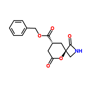 (4r,8r)-rel-1,6-二氧代-5-噁-2-氮雜螺[3.5]壬烷-8-羧酸苯甲酯結構式_144373-56-8結構式