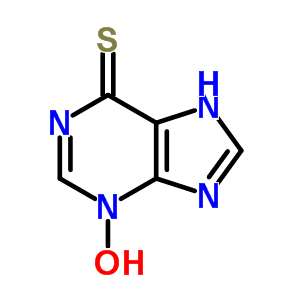 6H-purine-6-thione,1,2,3,9-tetrahydro-, 3-oxideStructure,145-95-9Structure 6H-purine-6-thione,1,2,3,9-tetrahydro-, 3-oxide Structure,145-95-9Structure