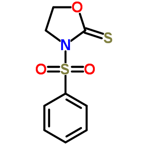 2-Oxazolidinethione,3-(phenylsulfonyl)-Structure,14627-86-2Structure 2-Oxazolidinethione,3-(phenylsulfonyl)- Structure,14627-86-2Structure