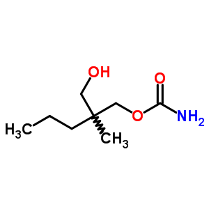 Decarboxamide meprobamateStructure,1471-56-3Structure Decarboxamide meprobamate Structure,1471-56-3Structure