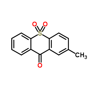 9H-thioxanthen-9-one,2-methyl-, 10,10-dioxideStructure,14753-21-0Structure 9H-thioxanthen-9-one,2-methyl-, 10,10-dioxide Structure,14753-21-0Structure