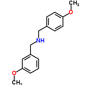 (3-Methoxy-benzyl)-(4-methoxy-benzyl)-amineStructure,148235-02-3Structure (3-Methoxy-benzyl)-(4-methoxy-benzyl)-amine Structure,148235-02-3Structure