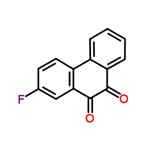 2-氟-9,10-菲二酮結(jié)構(gòu)式_1496-13-5結(jié)構(gòu)式