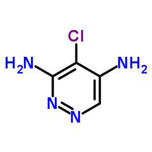 3,5-Pyridazinediamine,4-chloro-Structure,1500-83-0Structure 3,5-Pyridazinediamine,4-chloro- Structure,1500-83-0Structure