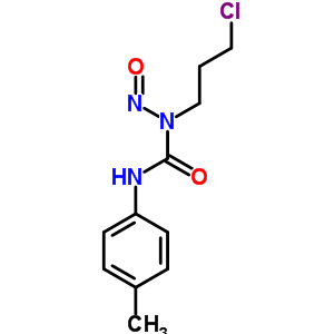 n-(3-氯丙基)-n-(4-甲基苯基)-n-亞硝基-脲結構式_15262-96-1結構式