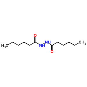 Hexanoic acid,2-(1-oxohexyl)hydrazideStructure,1530-76-3Structure Hexanoic acid,2-(1-oxohexyl)hydrazide Structure,1530-76-3Structure