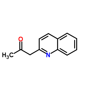 1-(2-喹啉)-2-丙酮結(jié)構(gòu)式_1531-30-2結(jié)構(gòu)式