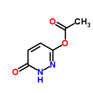 3(2H)-pyridazinone,6-(acetyloxy)-Structure,15456-83-4Structure 3(2H)-pyridazinone,6-(acetyloxy)- Structure,15456-83-4Structure