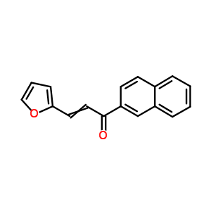 2-Propen-1-one,3-(2-furanyl)-1-(2-naphthalenyl)-Structure,15462-59-6Structure 2-Propen-1-one,3-(2-furanyl)-1-(2-naphthalenyl)- Structure,15462-59-6Structure