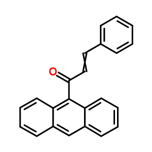 2-Propen-1-one,1-(9-anthracenyl)-3-phenyl-Structure,1564-72-3Structure 2-Propen-1-one,1-(9-anthracenyl)-3-phenyl- Structure,1564-72-3Structure