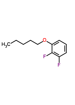 2,3-二氟苯戊醚結(jié)構(gòu)式_156684-90-1結(jié)構(gòu)式