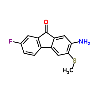 9H-fluoren-9-one,2-amino-7-fluoro-3-(methylthio)-Structure,16232-99-8Structure 9H-fluoren-9-one,2-amino-7-fluoro-3-(methylthio)- Structure,16232-99-8Structure