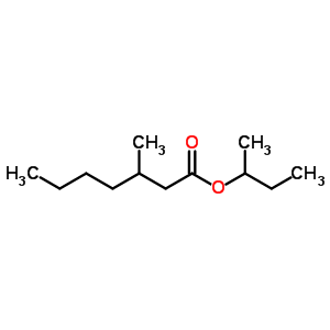 3-Methylenanthic acid sec-butyl esterStructure,16253-72-8Structure 3-Methylenanthic acid sec-butyl ester Structure,16253-72-8Structure