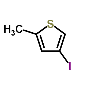 Thiophene,4-iodo-2-methyl-Structure,16494-35-2Structure Thiophene,4-iodo-2-methyl- Structure,16494-35-2Structure
