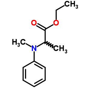 L-alanine, n-methyl-n-phenyl-, ethyl esterStructure,16955-08-1Structure L-alanine, n-methyl-n-phenyl-, ethyl ester Structure,16955-08-1Structure