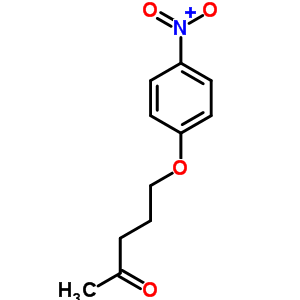 2-Pentanone,5-(4-nitrophenoxy)-Structure,16956-24-4Structure 2-Pentanone,5-(4-nitrophenoxy)- Structure,16956-24-4Structure