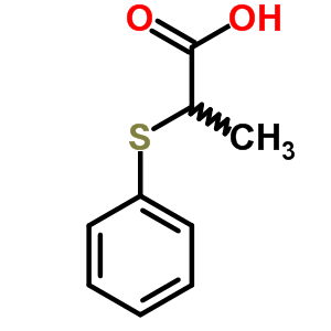 2-(苯基硫代)-丙酸結構式_17431-94-6結構式