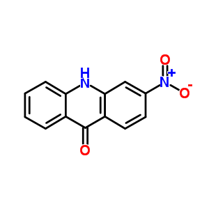 9(10H)-acridinone, 3-nitro-Structure,1744-92-9Structure 9(10H)-acridinone, 3-nitro- Structure,1744-92-9Structure