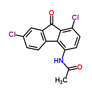 Acetamide, n-(2,7-dichloro-9-oxofluoren-4-yl)-Structure,1785-05-3Structure Acetamide, n-(2,7-dichloro-9-oxofluoren-4-yl)- Structure,1785-05-3Structure