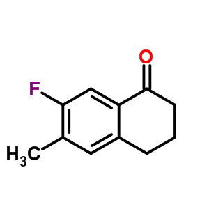 7-Fluoro-6-methyl-3,4-dihydro-2h-naphthalen-1-oneStructure,182182-24-7Structure 7-Fluoro-6-methyl-3,4-dihydro-2h-naphthalen-1-one Structure,182182-24-7Structure
