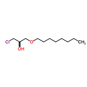 2-Propanol,1-chloro-3-(octyloxy)-Structure,18371-71-6Structure 2-Propanol,1-chloro-3-(octyloxy)- Structure,18371-71-6Structure