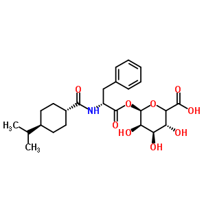 Nateglinide acyl-beta-d-glucuronideStructure,183996-85-2Structure Nateglinide acyl-beta-d-glucuronide Structure,183996-85-2Structure