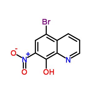 8-Quinolinol,5-bromo-7-nitro-Structure,18472-04-3Structure 8-Quinolinol,5-bromo-7-nitro- Structure,18472-04-3Structure