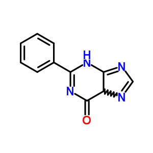 6H-purin-6-one,1,9-dihydro-2-phenyl-Structure,18503-16-7Structure 6H-purin-6-one,1,9-dihydro-2-phenyl- Structure,18503-16-7Structure