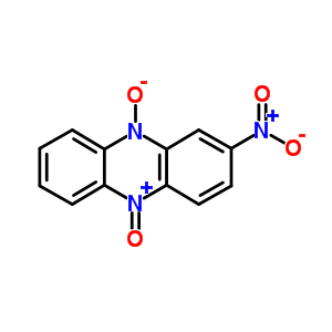 2-Nitro-10-oxido-phenazine 5-oxideStructure,18739-60-1Structure 2-Nitro-10-oxido-phenazine 5-oxide Structure,18739-60-1Structure