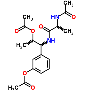 2-(乙?；被?-N-[2-(乙?；趸?-1-[3-(乙?；趸?苯基]丙基]-丙酰胺結(jié)構(gòu)式_18802-18-1結(jié)構(gòu)式