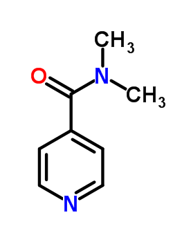 (9ci)-N,N-二甲基-4-吡啶羧酰胺結(jié)構(gòu)式_1903-64-6結(jié)構(gòu)式