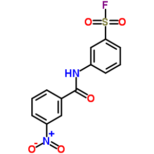 3-[(3-硝基苯甲?；?氨基]苯磺酰氯結(jié)構(gòu)式_19160-16-8結(jié)構(gòu)式