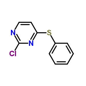 2-Chloro-4-(phenylthio)pyrimidineStructure,191729-21-2Structure 2-Chloro-4-(phenylthio)pyrimidine Structure,191729-21-2Structure
