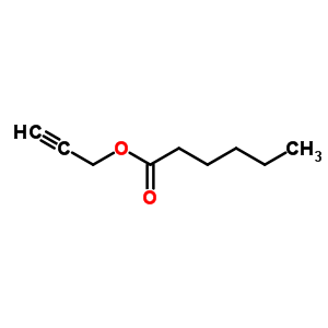 Hexanoic acid,2-propyn-1-yl esterStructure,1932-94-1Structure Hexanoic acid,2-propyn-1-yl ester Structure,1932-94-1Structure