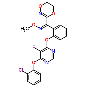 氟嘧菌酯結(jié)構式_193740-76-0結(jié)構式