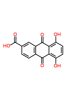 5,8-Dihydroxy-9,10-dioxo-anthracene-2-carboxylic acidStructure,19591-45-8Structure 5,8-Dihydroxy-9,10-dioxo-anthracene-2-carboxylic acid Structure,19591-45-8Structure