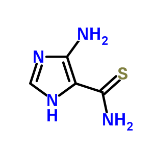 5-Amino-3h-imidazole-4-carbothioamideStructure,20271-18-5Structure 5-Amino-3h-imidazole-4-carbothioamide Structure,20271-18-5Structure