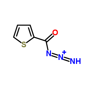 2-ThiophenecarbonylazideStructure,2046-39-1Structure 2-Thiophenecarbonylazide Structure,2046-39-1Structure