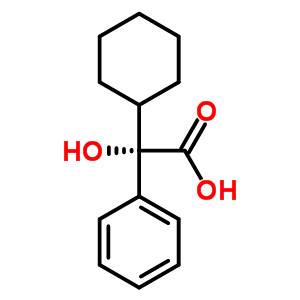 (S)-環(huán)己基羥基苯乙酸結(jié)構(gòu)式_20585-34-6結(jié)構(gòu)式