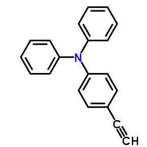 4-乙炔基-N,N-二苯基-苯胺結構式_205877-26-5結構式