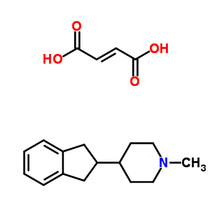 4-(2-Indanyl)-1-methyl-piperidine fumarateStructure,20845-56-1Structure 4-(2-Indanyl)-1-methyl-piperidine fumarate Structure,20845-56-1Structure